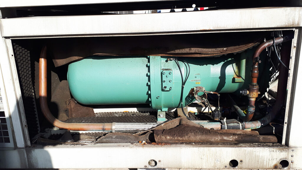 Used chiller Liebert Hiross 501 kW