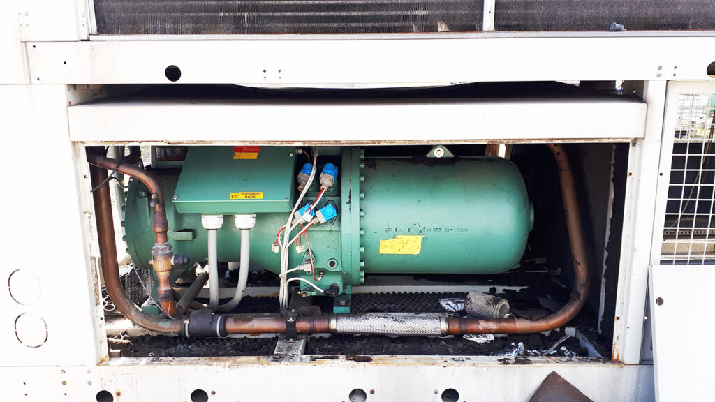 Used chiller Liebert Hiross 501 kW