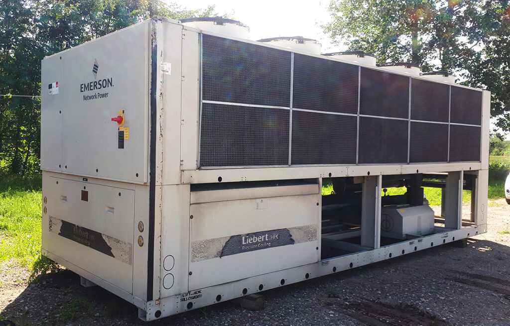 Aircooled chiller Emerson 501 kW