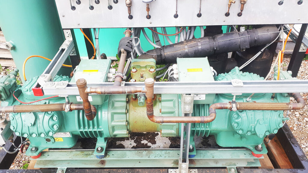 USED COMPRESSOR BLOC BITZER 166 KW