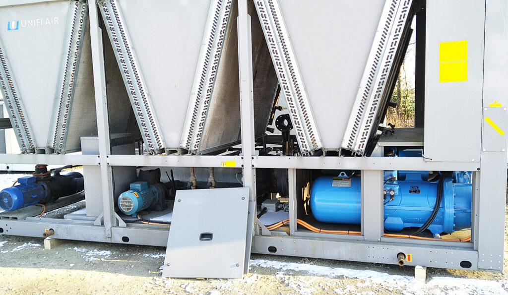 Kaltwassersatz Uniflair 386 kW