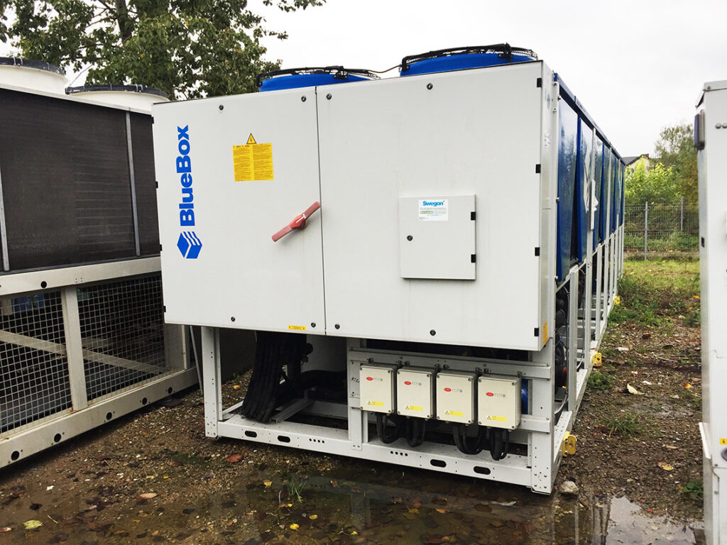 Aircooled chiller Blue Box Omicron 679 kW
