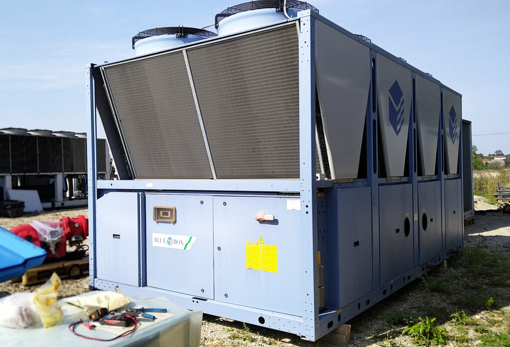 Chiller/Pompa ciepła Blue Box TETRIS 178 kW