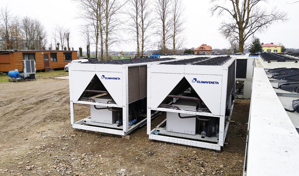 Aircooled chiller Climaveneta 764 kW