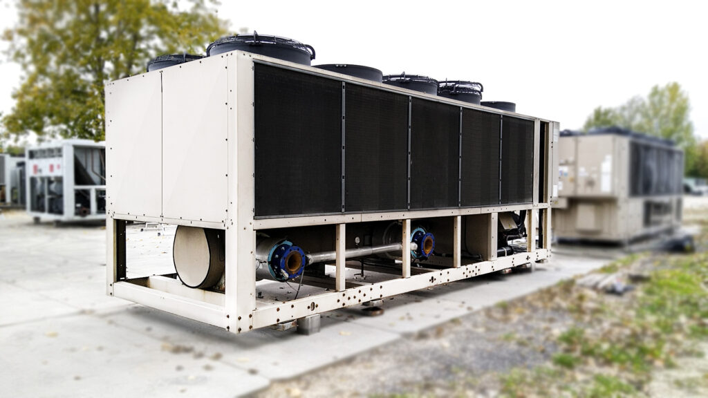 Aircooled chiller York 787 kW