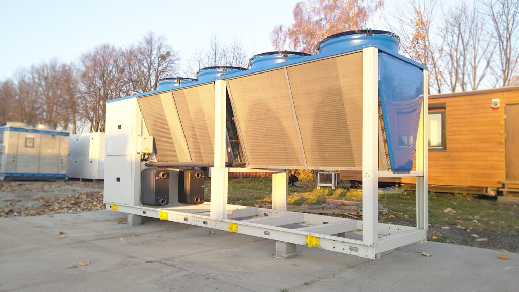 Aircooled chiller/heat pump Blue Box Omicron 160 kW