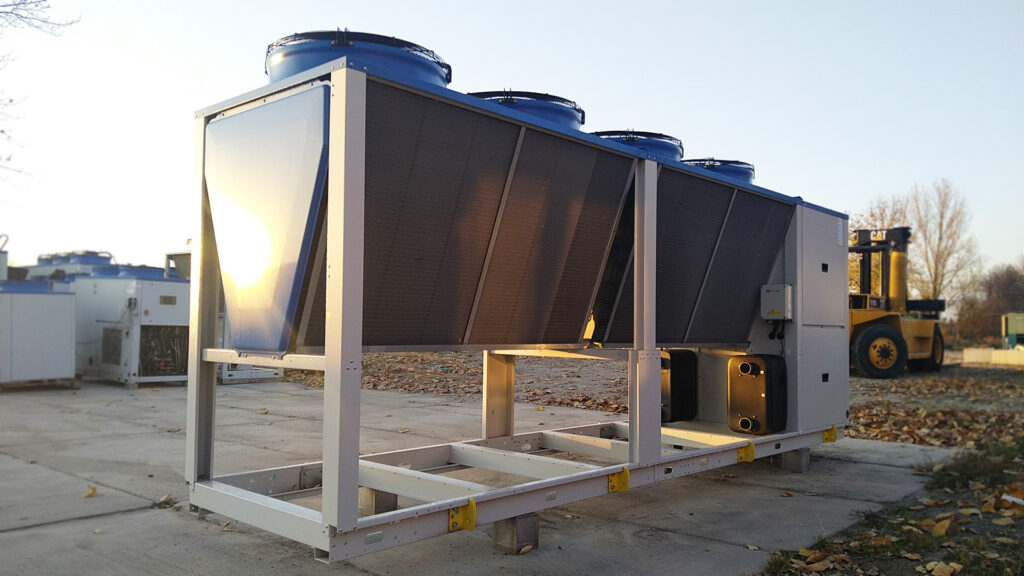 Aircooled chiller/heat pump Blue Box Omicron 160 kW