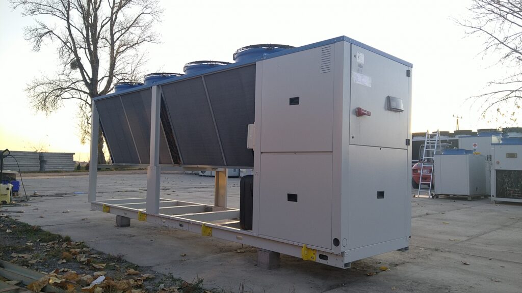 Aircooled chiller/heat pump Blue Box Omicron 160 kW