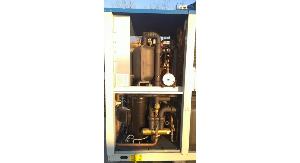 Aircooled chiller/heat pump Blue Box Omicron 160 kW