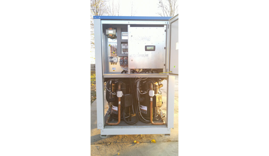 Aircooled chiller/heat pump Blue Box Omicron 160 kW