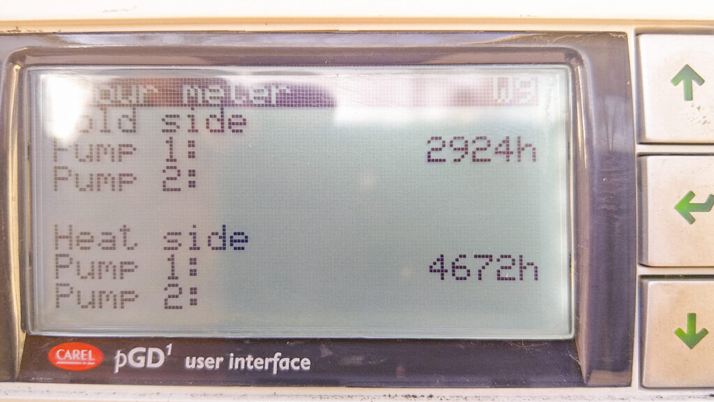 Чіллер/Тепловий насос Aermec 400/461 кВт