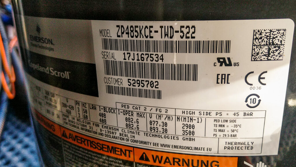 Чіллер/Тепловий насос Aermec 400/461 кВт