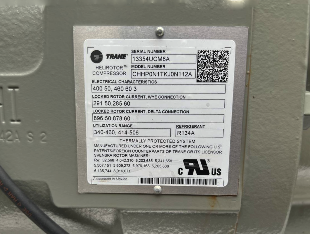 Чиллер Trane RTAD150 553 кВт