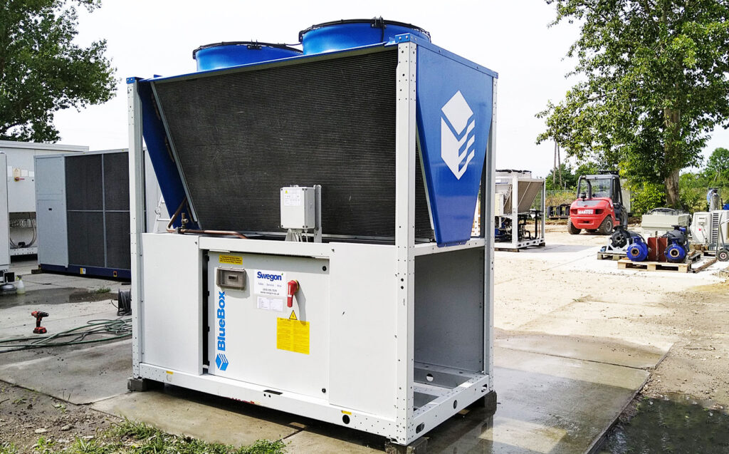 Aircooled chiller Blue Box TETRIS 126 kW