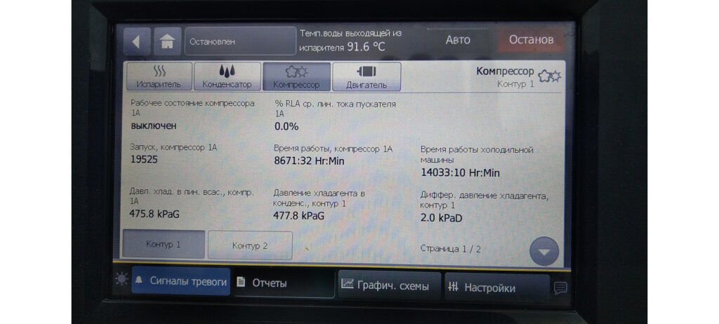 Чиллер Trane 675 кВт