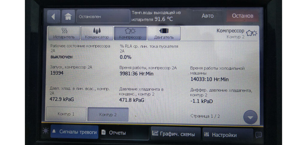 Чиллер Trane 675 кВт
