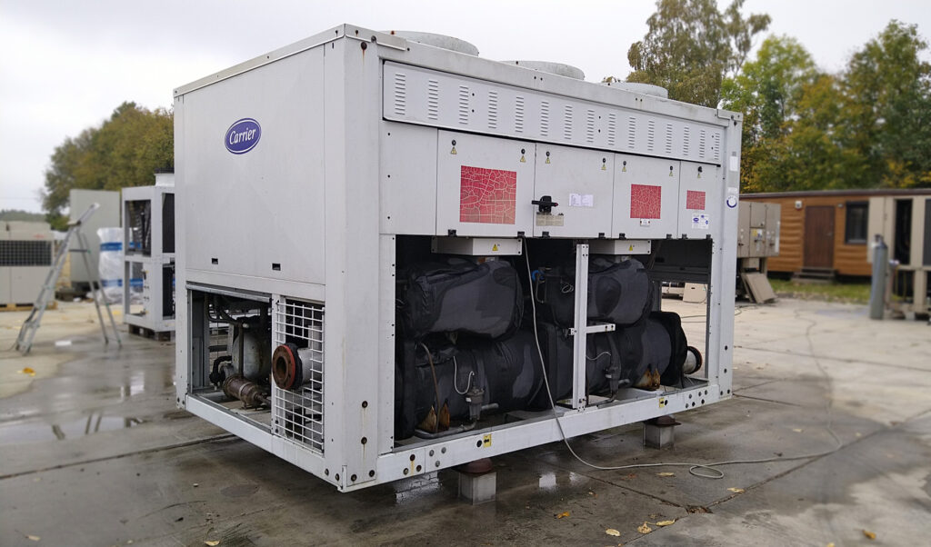 AIRCOOLED CHILLER CARRIER 384 kW