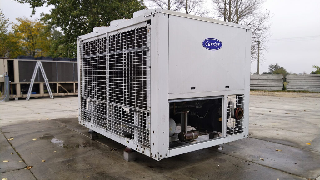 AIRCOOLED CHILLER CARRIER 384 kW