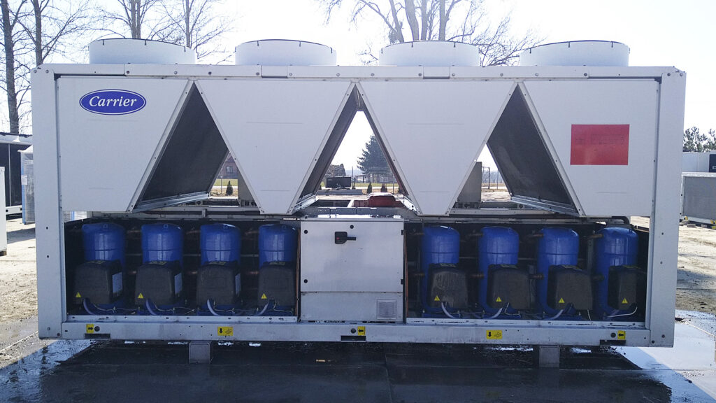 Aircooled chiller Carrier 503 kW