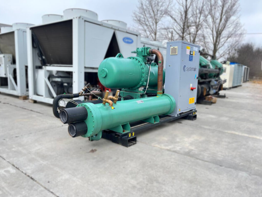 Watercooled chiller SYSTEMAIR SYSCREW.WATER.440.EVO.CO 407 kW