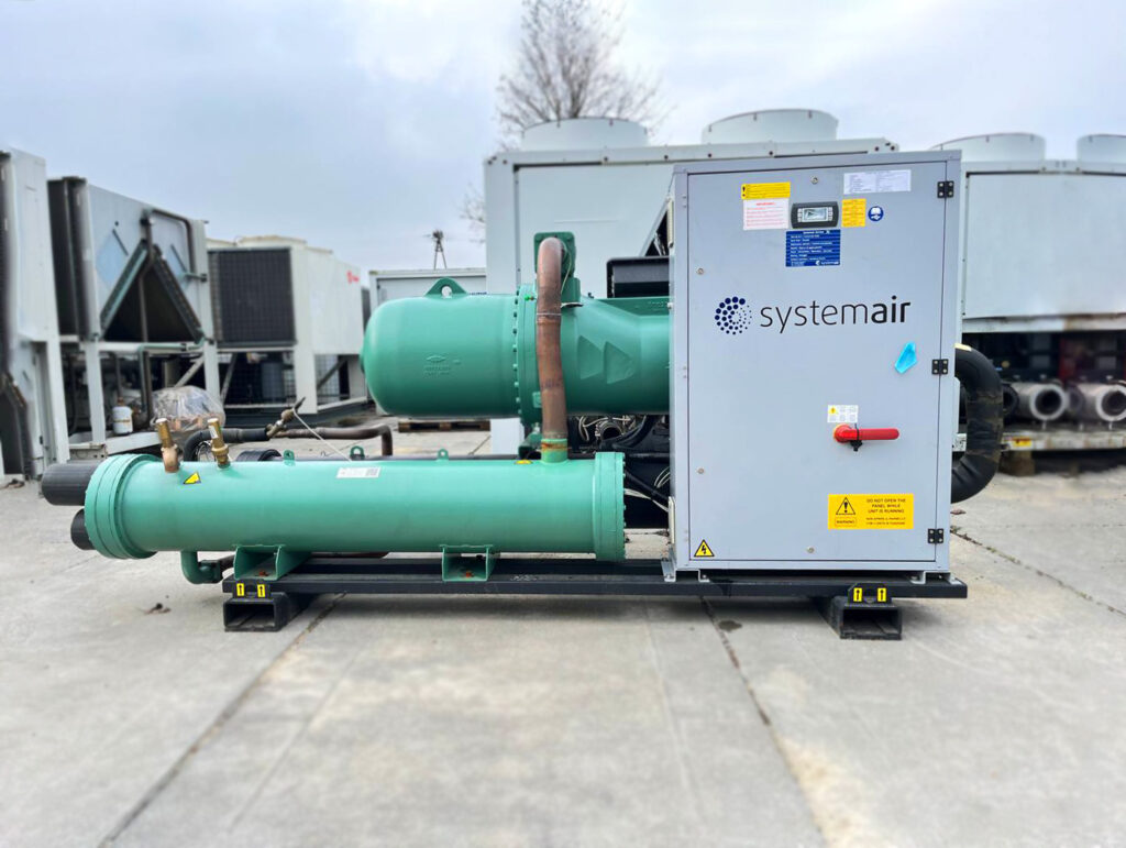 Watercooled chiller SYSTEMAIR SYSCREW.WATER.440.EVO.CO 407 kW