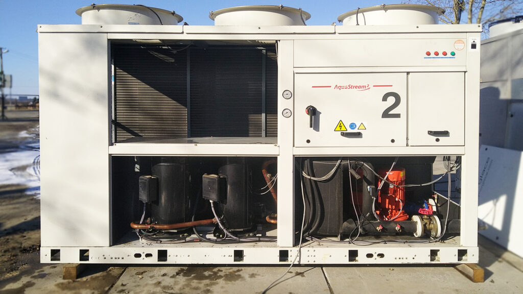 Kaltwassersatz TRANE CGAN 120 kW
