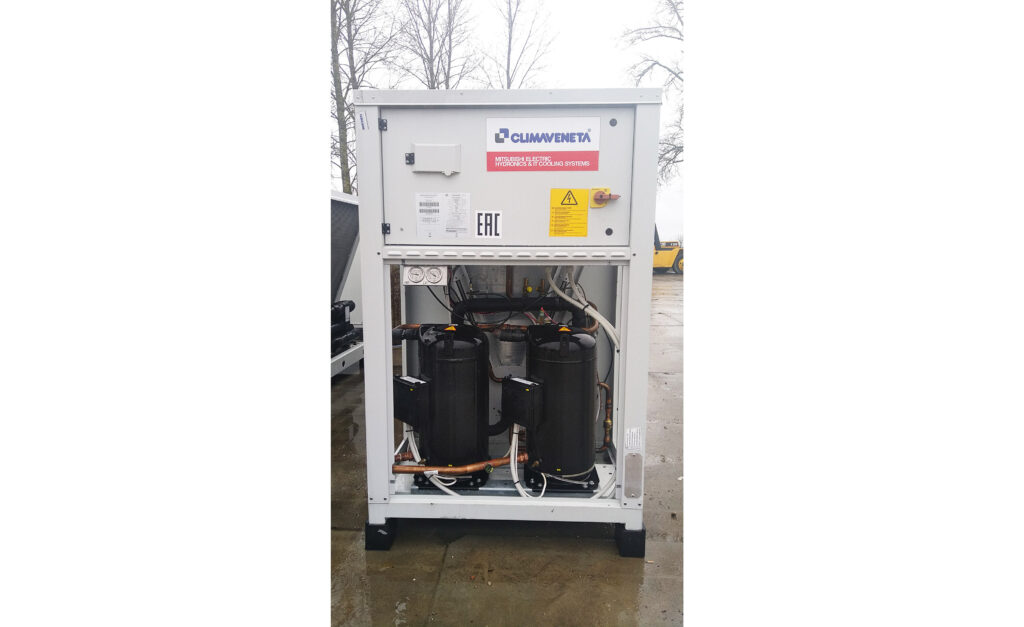 AIRCOOLED CHILLER СLIMAVENETA 144 KW
