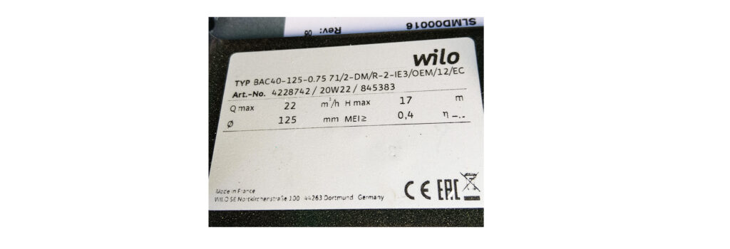 KALTWASSERSATZ/ WÄRMEPUMPE CLIVET/S-Klima WSAN-YSi 22 kW