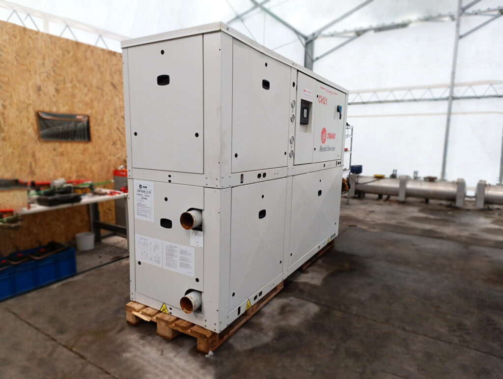 AGREGAT WODY LODOWEJ/ POMPA CIEPŁA TRANE ECGWN 470/550 kW