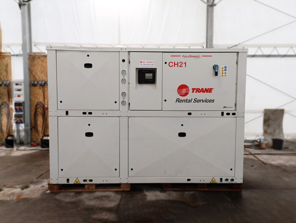 AGREGAT WODY LODOWEJ/ POMPA CIEPŁA TRANE ECGWN 470/550 kW