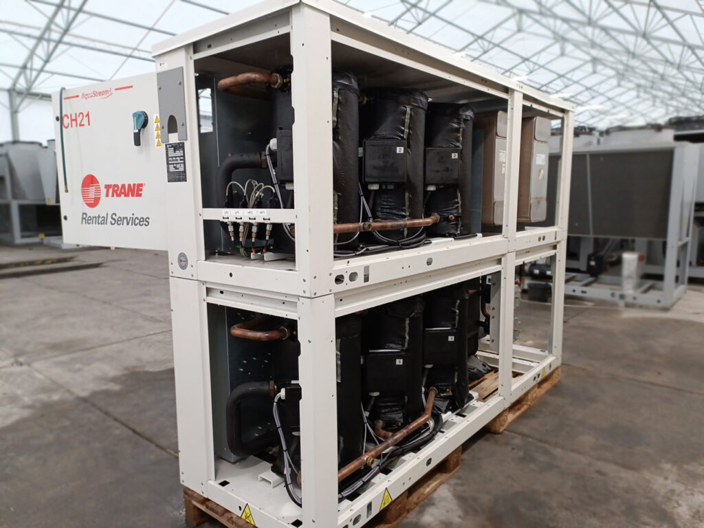 AGREGAT WODY LODOWEJ/ POMPA CIEPŁA TRANE ECGWN 470/550 kW