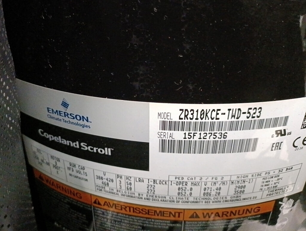 AGREGAT WODY LODOWEJ/ POMPA CIEPŁA TRANE ECGWN 470/550 kW
