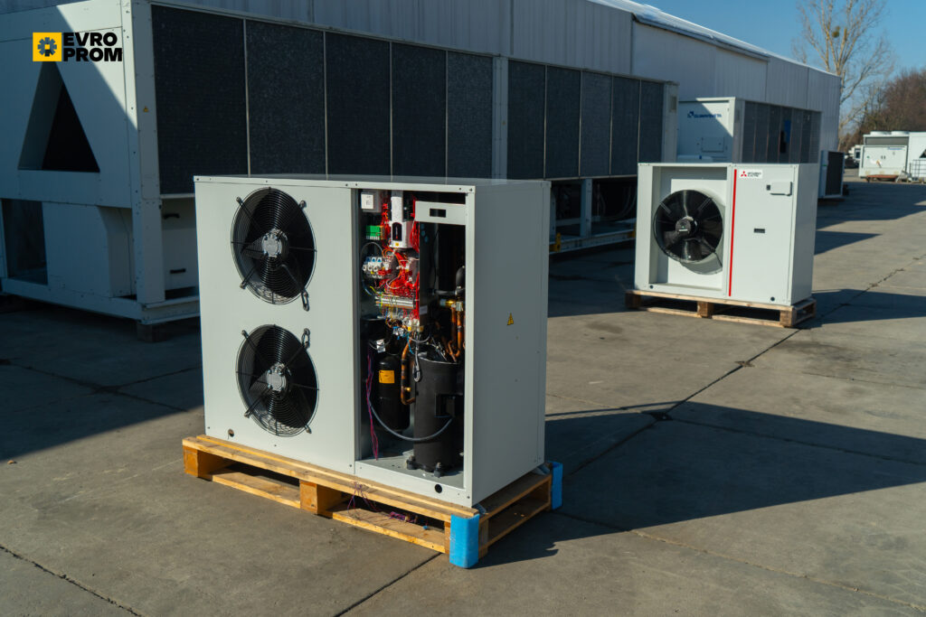 Чіллер/Тепловий насос CLIMAVENETA MEHP IB G07 S 18Y 15.62 кВт/17.24 кВт