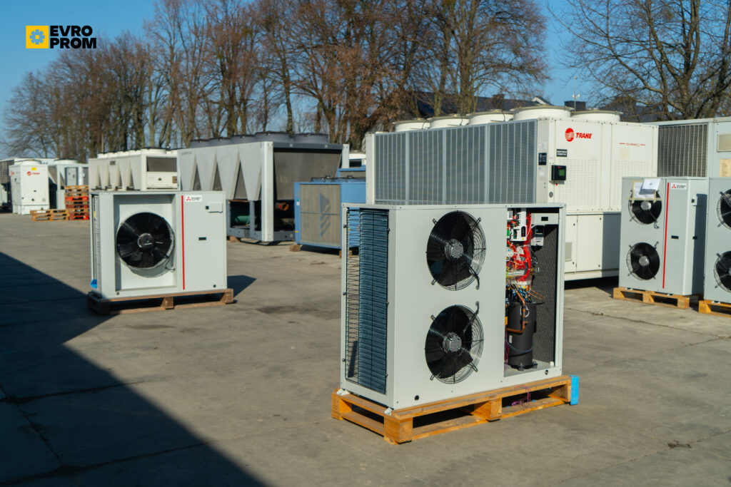 Чіллер/Тепловий насос CLIMAVENETA MEHP IB G07 S 18Y 15.62 кВт/17.24 кВт
