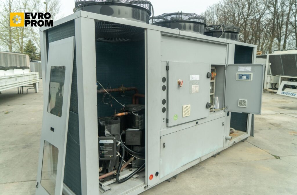 Aircooled chiller/Heat pump SYSTEMAIR AQSCL 170 176 kW/182 kW