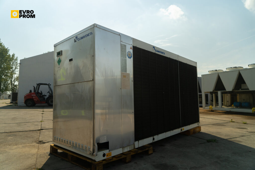 Kaltwassersatz/Wärmepumpe CLIMAVENETA NECS N B S 0512 127 kW / 144 kW