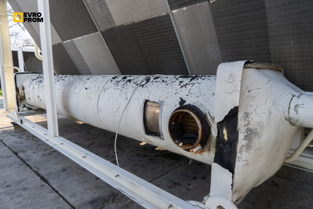 Aircooled chiller TRANE RTAD125 447.2 KW