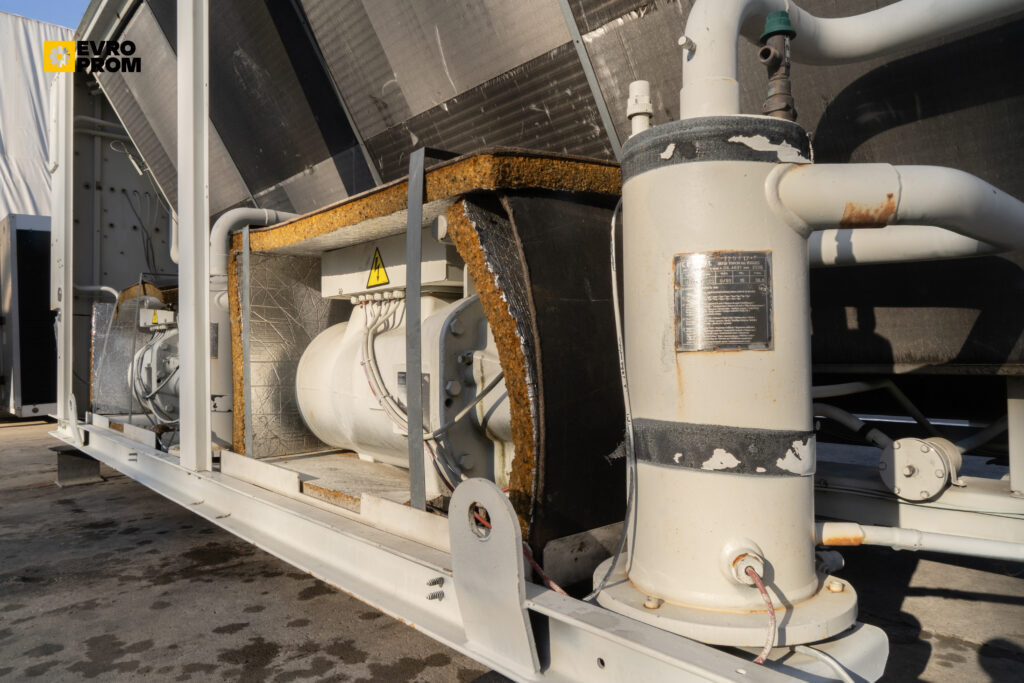 Aircooled chiller TRANE RTAD125 447.2 KW