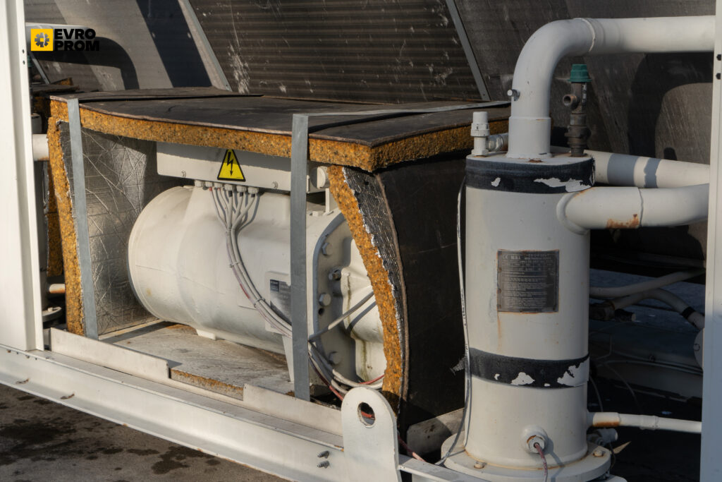 Aircooled chiller TRANE RTAD125 447.2 KW