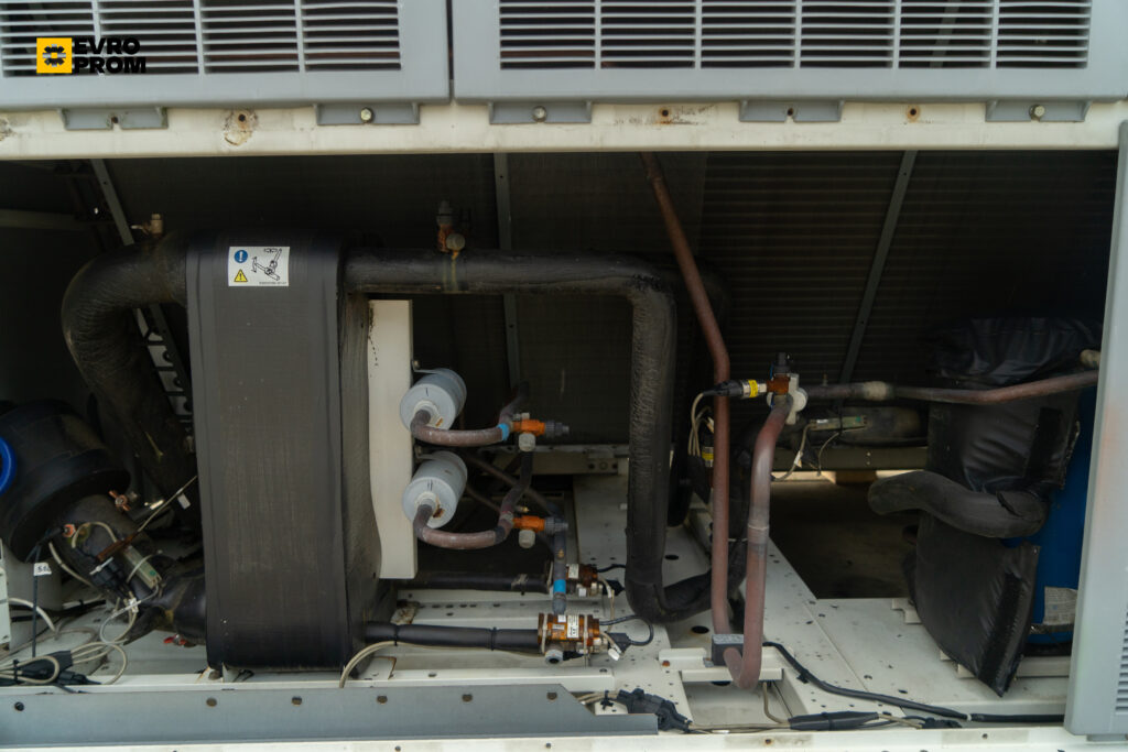 Aircooled chiller TRANE CGAM052 143.6 KW