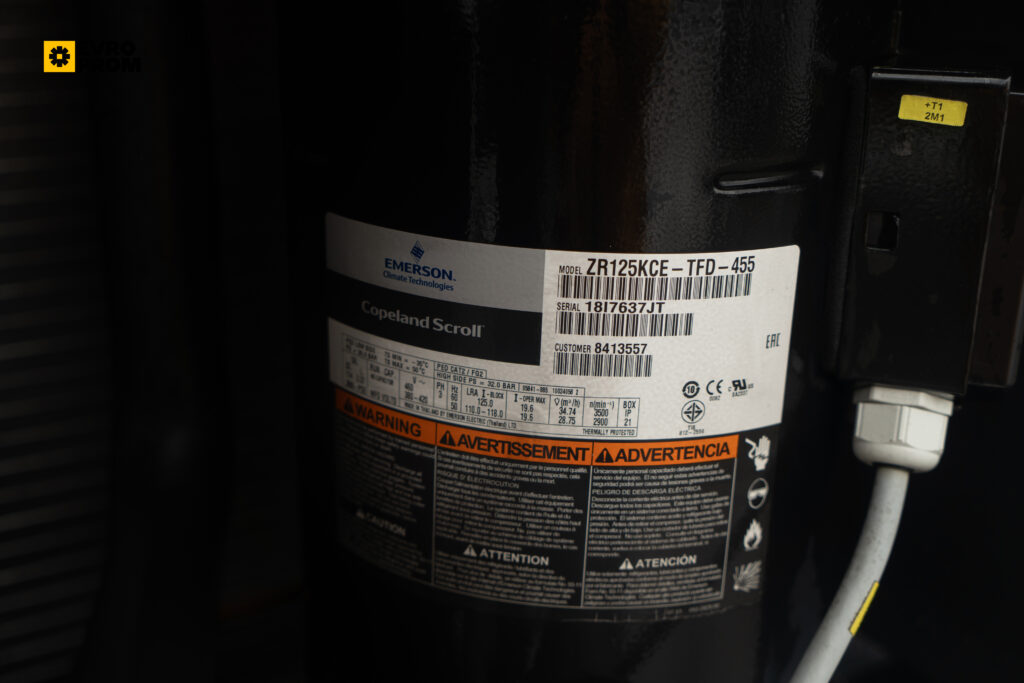 Kaltwassersatz TECHNOTRANS OMEGA K 400L 55 KW