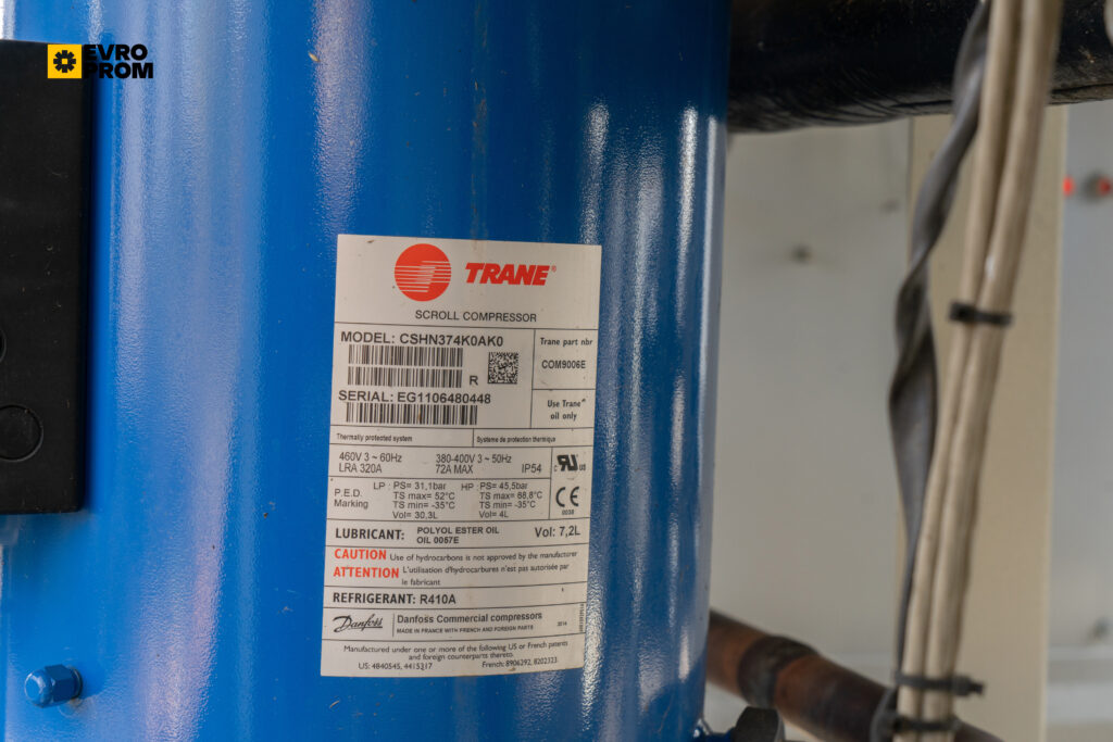 Чіллер TRANE CGAM120 327.2 кВт