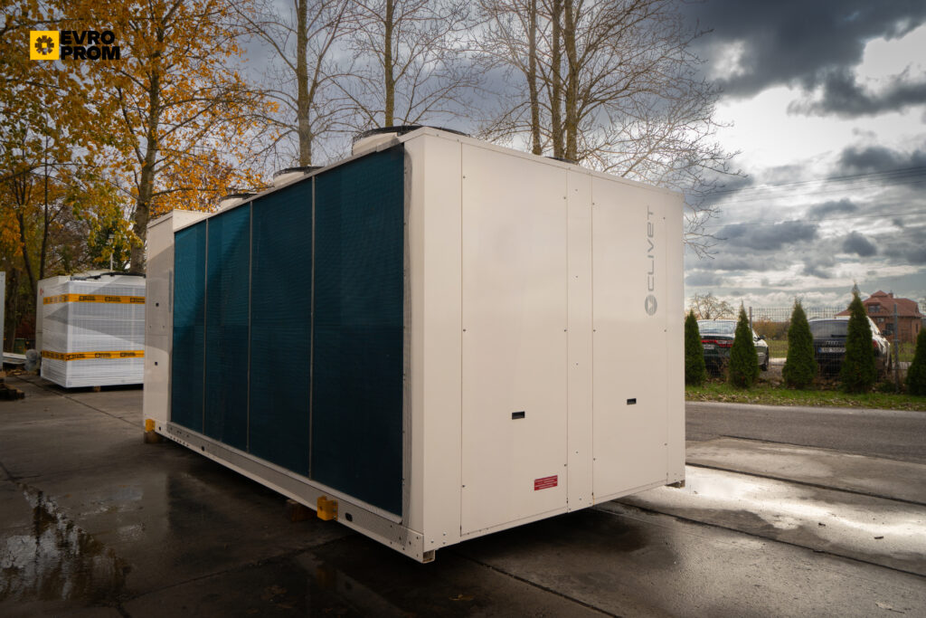 Aircooled chiller CLIVET WSAT XEM 120.4 330.4 KW