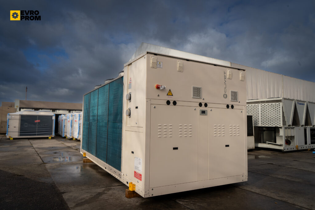 Aircooled chiller CLIVET WSAT XEM 120.4 330.4 KW