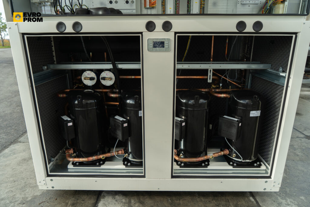Aircooled chiller CLIVET WSAT XEM 120.4 330.4 KW