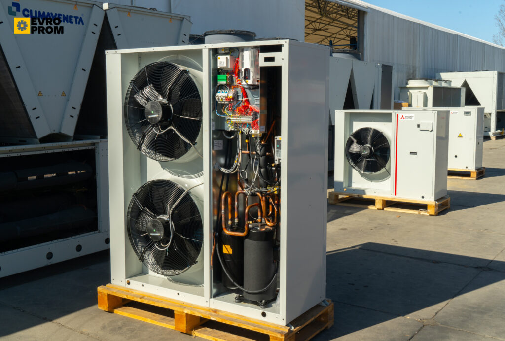 Чіллер/Тепловий насос CLIMAVENETA MEHP IB G07 S 27Y 25.85 кВт/27.23 кВт