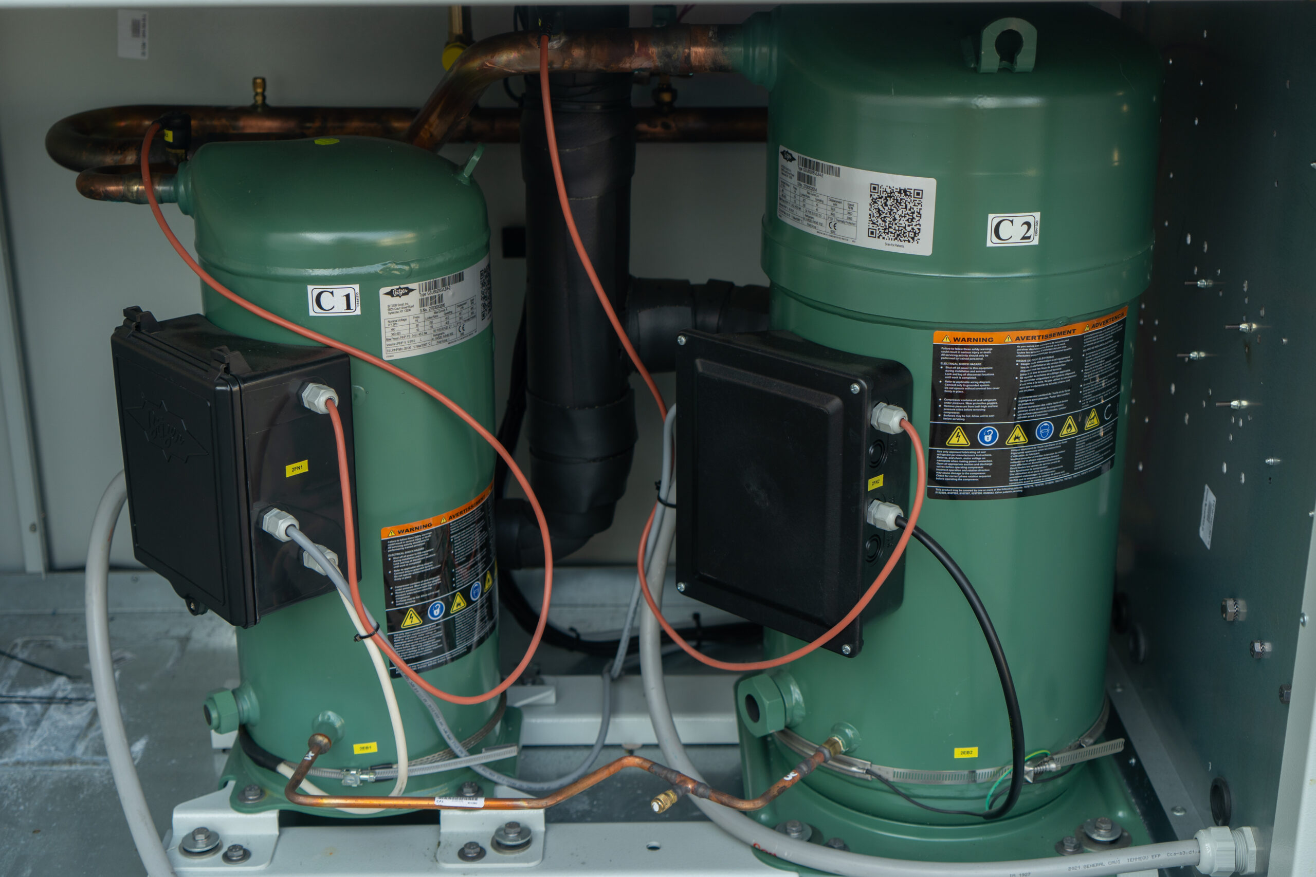 Watercooled chiller/Heat pump Climaveneta NX WN 0402 123 kW/136.9
