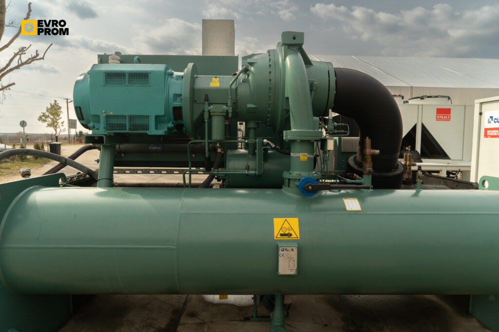 Kaltwassersatz YORK YK CF CG Q7 5CK F 2200 kW