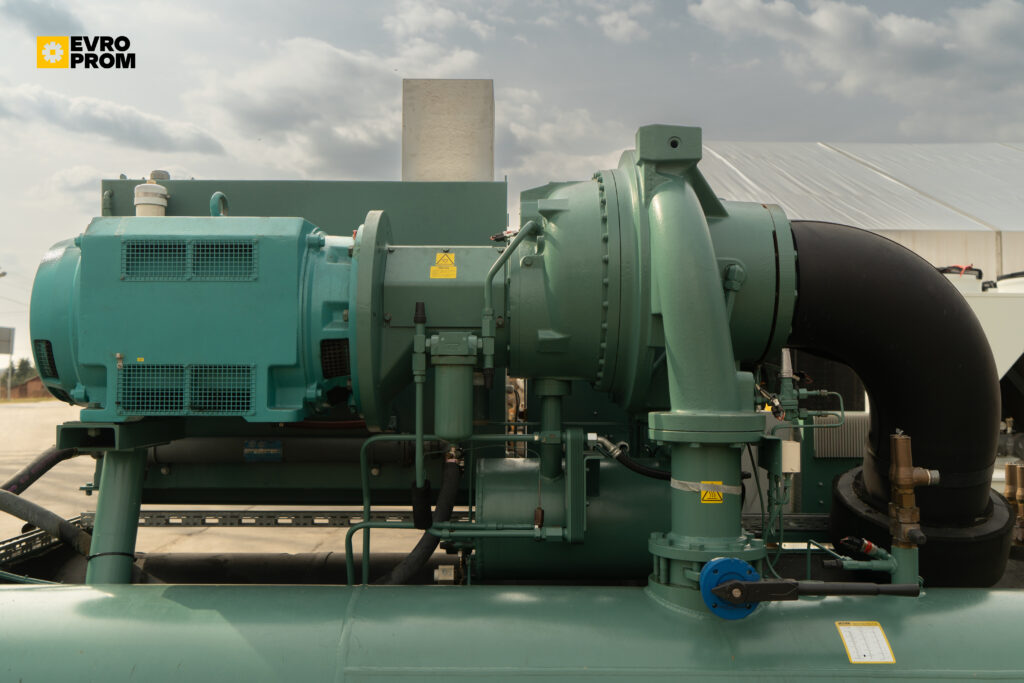 Kaltwassersatz YORK YK CF CG Q7 5CK F 2200 kW