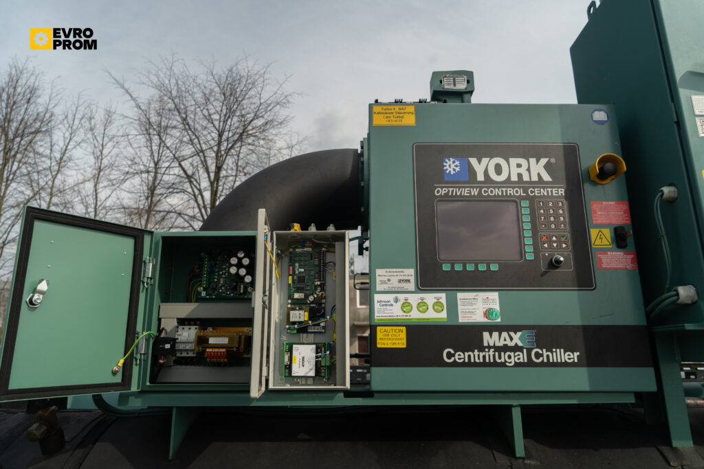 Kaltwassersatz YORK YK CF CG Q7 5CK F 2200 kW